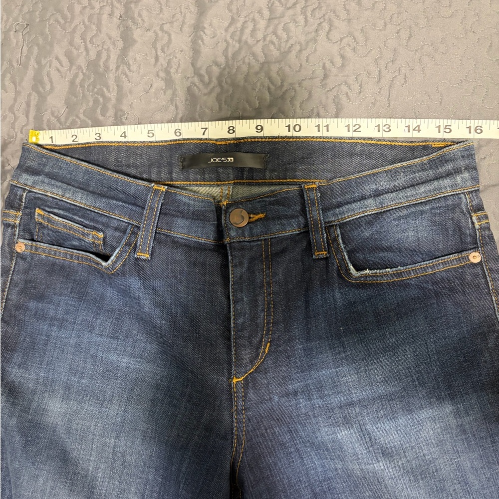 Joe's Jeans Dark Blue Ankle & Cropped Women's Jeans - Picture 4 of 4